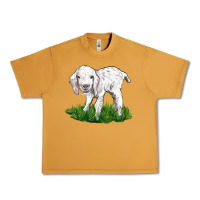 Peanut Butter Baby Angora Goat Urban Heavy Tee - LillyAllenDesigns