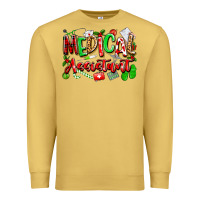 Antique Gold christmas medical assistant Premium Sweatshirt - texasbilliewilder