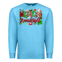 Ocean Blue christmas medical assistant Premium Sweatshirt - texasbilliewilder
