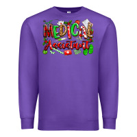Purple christmas medical assistant Premium Sweatshirt - texasbilliewilder