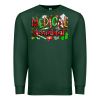 Sports Green christmas medical assistant Premium Sweatshirt - texasbilliewilder