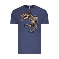 Vintage Denim Spinosaurus Face Vintage Tee - LillyAllenDesigns