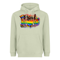 Matcha Proud Mom leopard Heavyweight Hoodie - NancyCooperArtShop