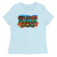 Baby Blue show mom led light Ladies Tee - JahusDesignShop