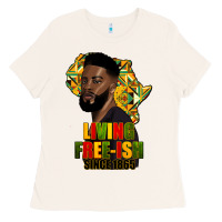 Bone juneteenth living freeish since 1865 Ladies Tee - HRA Design Shop