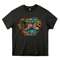 Asphalt western design Heavy Core Tee - SublimationCraftShop
