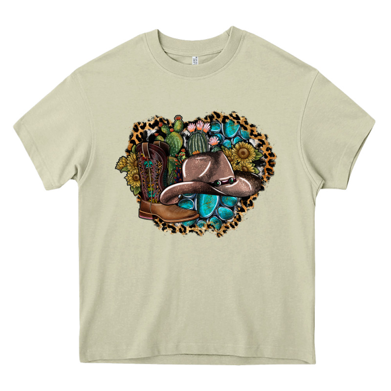 Western Design Heavy Core Tee by SublimationCraftShop | Teevron