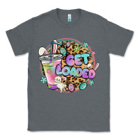 Charcoal Heather get loaded rabbit and easter Classic Tee - MaliasSmallBusiness