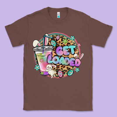 Get Loaded Rabbit And Easter Classic Tee Designed By Maliassmallbusiness