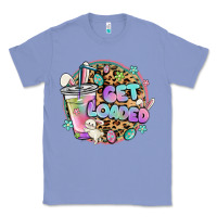Colony Blue get loaded rabbit and easter Classic Tee - MaliasSmallBusiness
