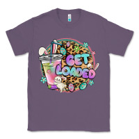 Lavender get loaded rabbit and easter Classic Tee - MaliasSmallBusiness