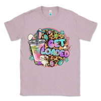 Lilac get loaded rabbit and easter Classic Tee - MaliasSmallBusiness