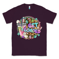 Plum get loaded rabbit and easter Classic Tee - MaliasSmallBusiness