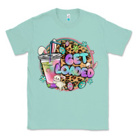 Seafoam get loaded rabbit and easter Classic Tee - MaliasSmallBusiness