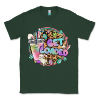 Sports Green get loaded rabbit and easter Classic Tee - MaliasSmallBusiness