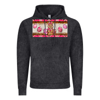 Vintage Black pink camouflage egg hunter bunny   license plate Vintage Hoodie - BarkalooDesign