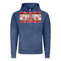 Vintage Denim pink camouflage egg hunter bunny   license plate Vintage Hoodie - BarkalooDesign