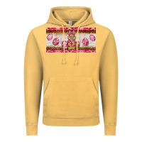 Vintage Mustard pink camouflage egg hunter bunny   license plate Vintage Hoodie - BarkalooDesign