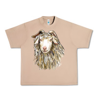 Burro Angora Goat Face Urban Heavy Tee - LillyAllenDesigns