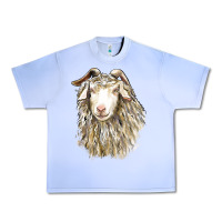 Grape Ice Angora Goat Face Urban Heavy Tee - LillyAllenDesigns
