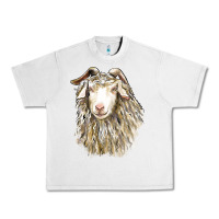 Lunar Rock Angora Goat Face Urban Heavy Tee - LillyAllenDesigns