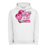 Pigment Lunar Rock her fight is our fight Breast cancer awareness Urban Hoodie - FaDigitalArtStudio