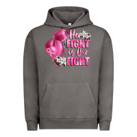 Pigment Tornado her fight is our fight Breast cancer awareness Urban Hoodie - FaDigitalArtStudio
