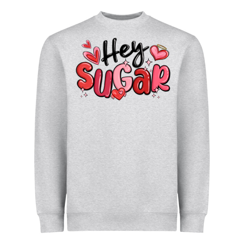 Hey Sugar Valentines Day Heavyweight Sweatshirt by MaliasSmallBusiness | Teevron