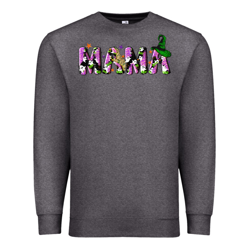 Halloween Spooky Mama Premium Sweatshirt by NancyCooperArtShop | Teevron
