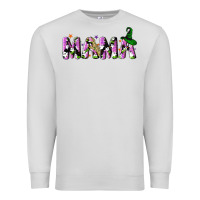 Dove Grey Halloween spooky Mama Premium Sweatshirt - NancyCooperArtShop