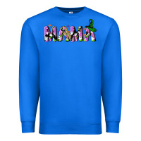 True Royal Halloween spooky Mama Premium Sweatshirt - NancyCooperArtShop