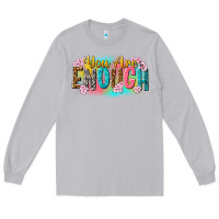 Moon Dust you are enough Long Sleeve Tee - NancyCooperArtShop