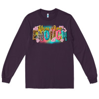 Plum you are enough Long Sleeve Tee - NancyCooperArtShop