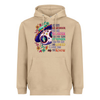 Mushroom You are braver than you think sugar skull Heavyweight Hoodie - NancyCooperArtShop