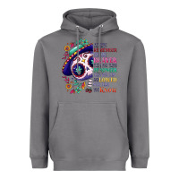Storm You are braver than you think sugar skull Heavyweight Hoodie - NancyCooperArtShop