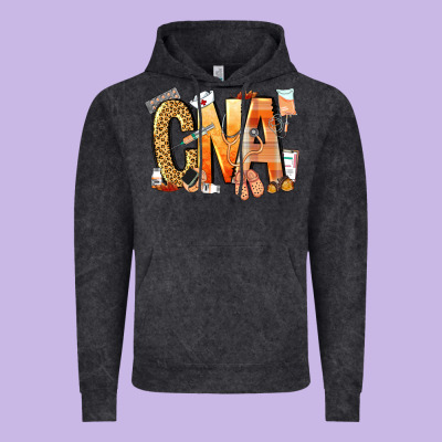 Cna Certified Nursing Assistant Nurse Vintage Hoodie Designed By Nancycooperartshop
