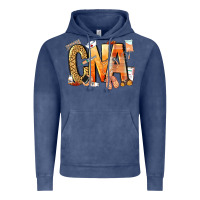 Vintage Denim cna certified nursing assistant nurse Vintage Hoodie - NancyCooperArtShop
