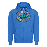 True Royal you are Zipper Hoodie - Artiststas