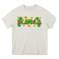 Cream St. Patricks Day mama Heavy Core Tee - Neo Western