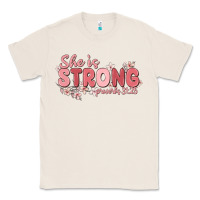 Natural she is strong proverbs 31 25 Classic Tee - MaliasSmallBusiness