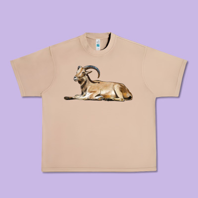 Spanish Goat Urban Heavy Tee Designed By Lillyallendesigns