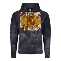 Cloud Black horse Vintage Hoodie - BarkalooDesign
