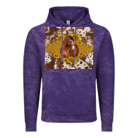 Cloud Purple horse Vintage Hoodie - BarkalooDesign