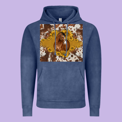 Horse Vintage Hoodie Designed By Barkaloodesign