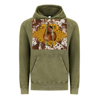 Vintage Olive horse Vintage Hoodie - BarkalooDesign