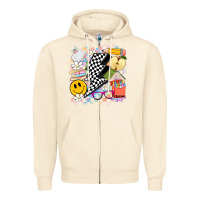 Sandshell retro teacher Zipper Hoodie - Artiststas