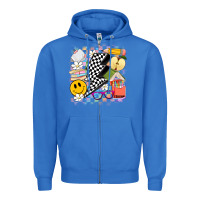 True Royal retro teacher Zipper Hoodie - Artiststas