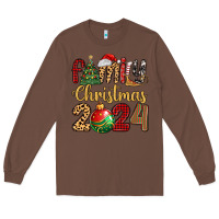 Chestnut family christmas 2024 Long Sleeve Tee - MaliasSmallBusiness