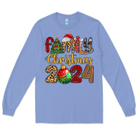 Colony Blue family christmas 2024 Long Sleeve Tee - MaliasSmallBusiness