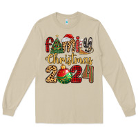 Mushroom family christmas 2024 Long Sleeve Tee - MaliasSmallBusiness